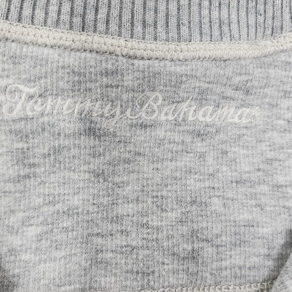 Tommy Bahama 1/4 Zipper Beige Pullover ‎ Sweater - Picture 7 of 13